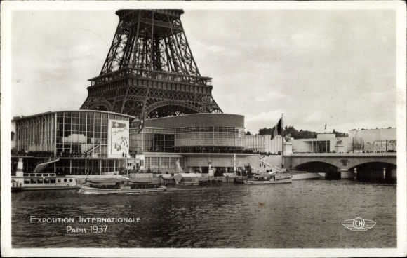 PC Paris, Eiffel Tower, World Exhibition 1937