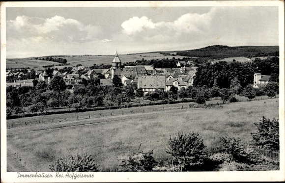 PC Immenhausen in North Hesse, general view