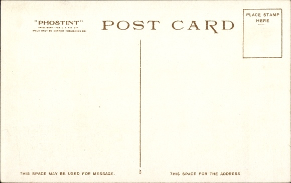 Briefkaart Baltimore Maryland de VS, Markt Lexington