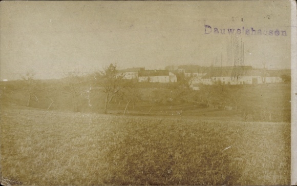 Foto Ak Dauwelshausen in der Eifel, Panorama