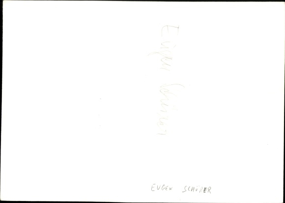 Postcard actor Eugen Schürer, portrait