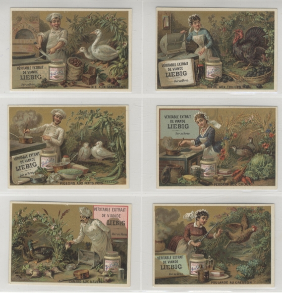 Liebig pictures series A 82 cooks I 1884