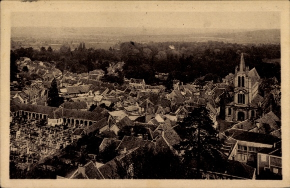 PC Montfort l'Amaury Yvelines, Panorama pris des Tours