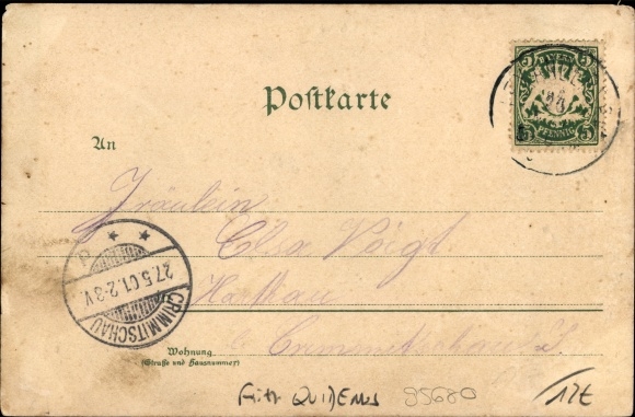 Artysta lito Quidenus, Fritz, Bad Alexandersbad w Fichtelgebirge, Stahlquelle, sanatorium
