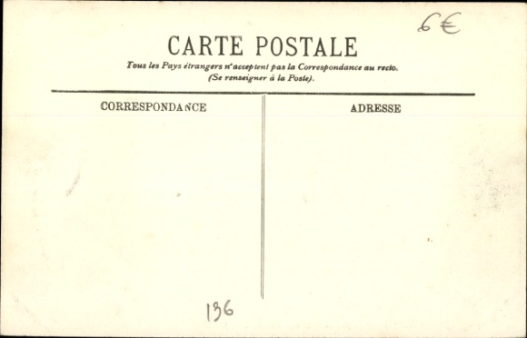 Postcard Blois Loir et Cher, L'Hôtel de France & la Rue Galois