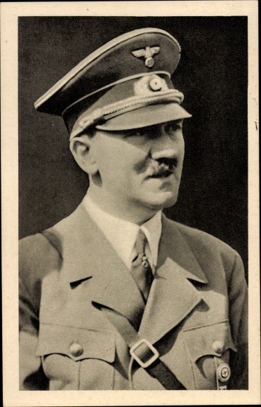 KP Führer i kanclerz Rzeszy Adolf Hitler, portret w mundurze