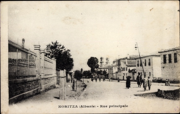 KP Koritza Albania, główna ulica
