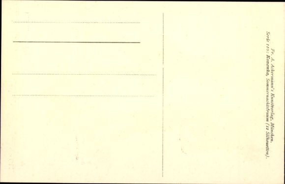 Paper cutting artist Postcard Konewka, P., Zettel and Schnauz