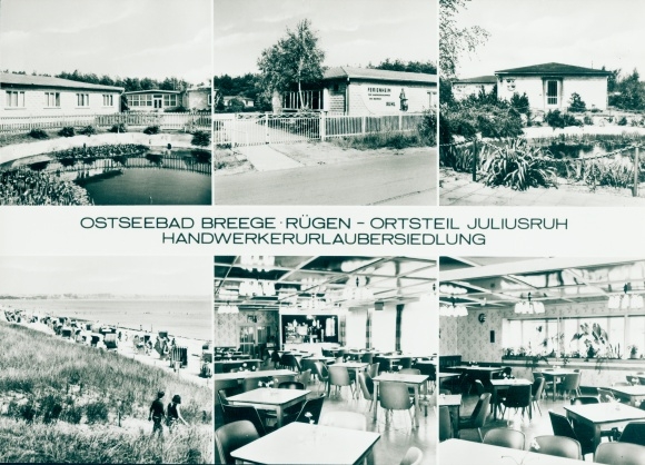 Giant PC Juliusruh Breege on Rügen, craft holiday settlement