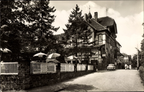 Ak Jößnitz Plauen Sachsen, HO Hotel