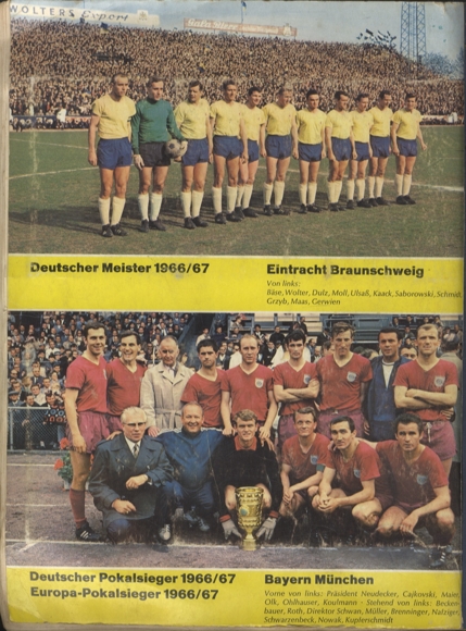 Football 1967/68 football pictures, Bergmann, 359 collection pictures, 1968
