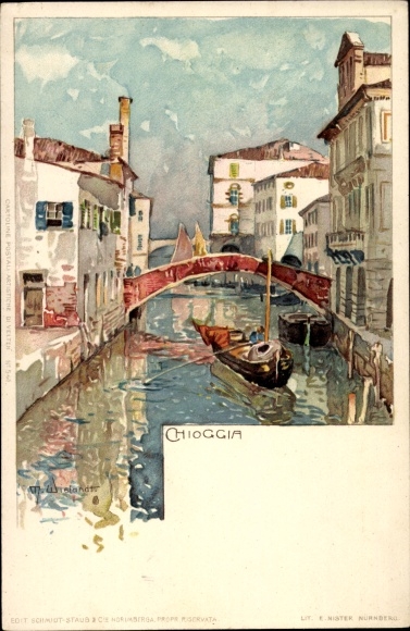 Artysta lito Wielandt, Manuel, Chioggia Veneto, Canal