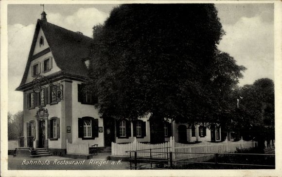 KP Riegel am Kaiserstuhl, restauracja dworcowa