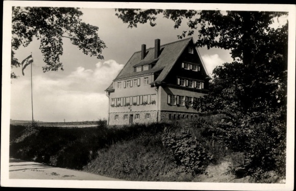 Postcard Radevormwald Bergisches Land, Youth Hostel