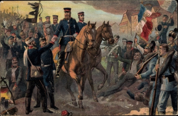 Artist PC Crown Prince Friedrich Wilhelm near Wörth, August 6, 1870