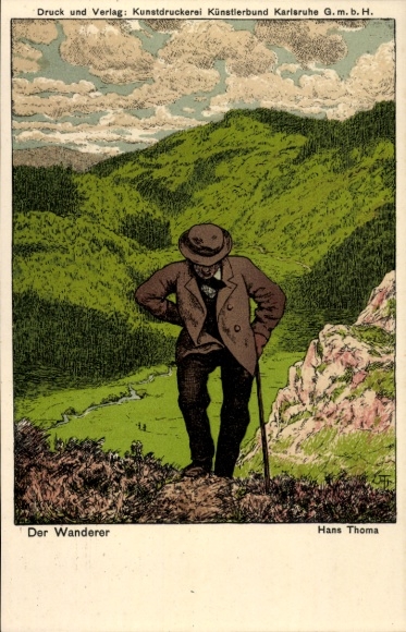 Artist PC Thoma, Hans, The Wanderer