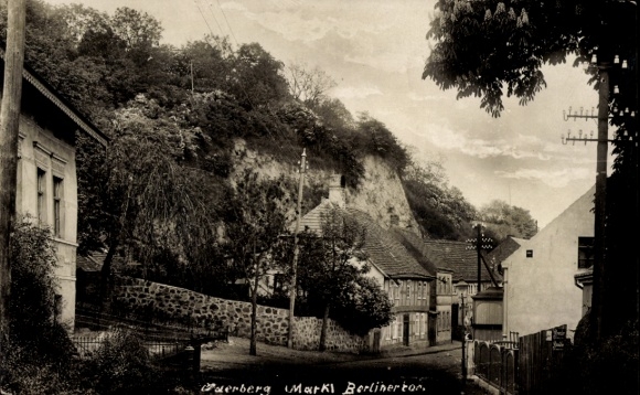 Photo Postcard Oderberg in der Mark, Berliner Tor