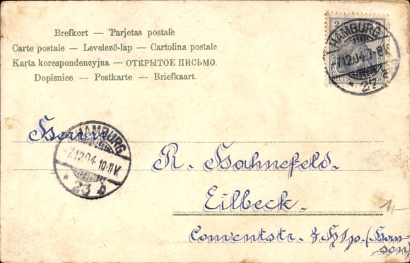 Photo Postcard Boxer H. Schösch, Bavaria