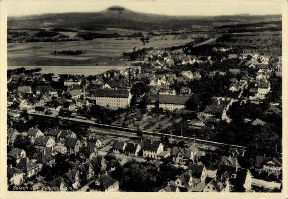 Postcard Beffendorf Oberndorf am Neckar, aerial photograph
