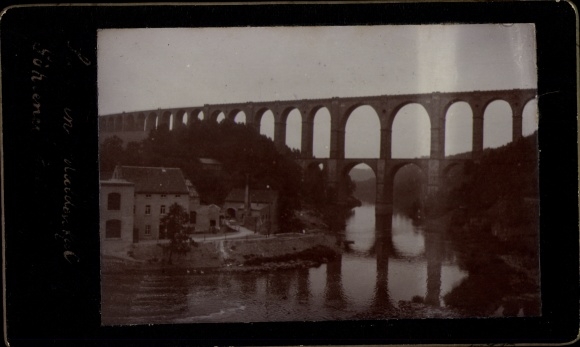 Foto Göhren Wechselburg in Sachsen, Göhrener Brücke, Viadukt