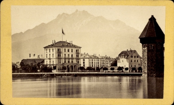 CdV Luzern, Hotel du Lac, lakeside, tower