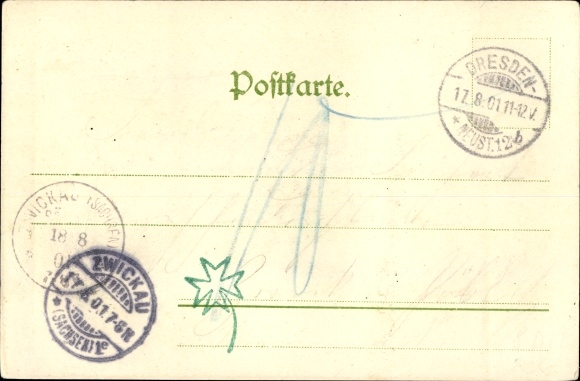 Coat of arms PC Dresden, VI. German Gabelsberger Stenographers Day 1900, Prince George of Saxony