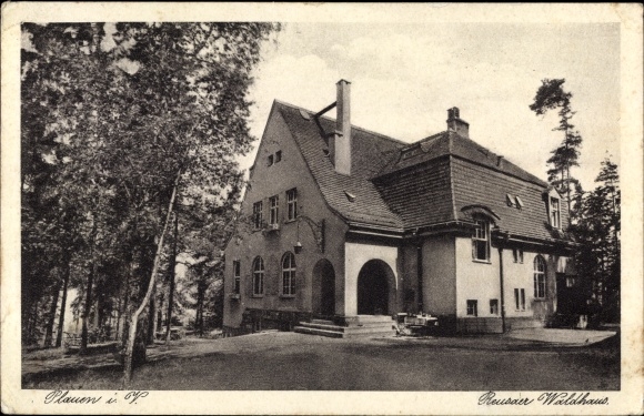 Ansichtkaart Reusa Plauen im Vogtland, Reusaer Waldhaus