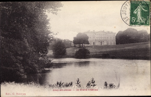 Postcard Jouy en Josas Yvelines, The Grand Chateau
