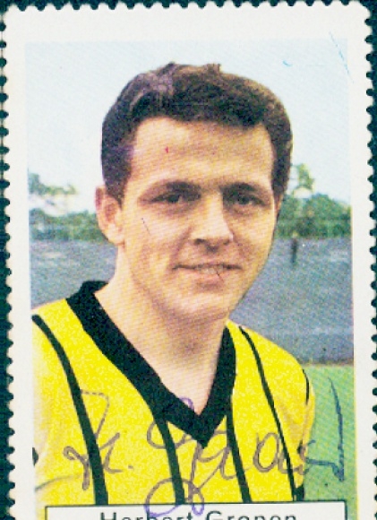 Obraz kolekcjonerski sezon piłkarski 1967/1968, zdjęcie nr 13, Herbert Gronen, Alemannia Aachen
