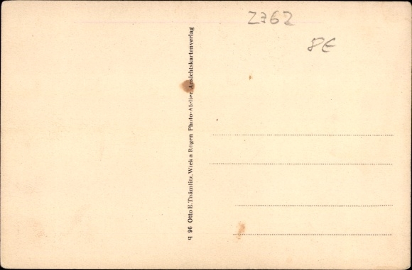 Postcard Wiek auf Rügen, Dorfstrasse