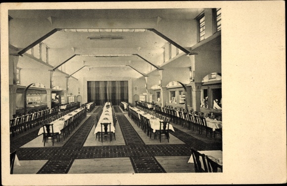 Ak Holthausen Düsseldorf, GeSoLei Saal der Persilwerke, Ausstellung