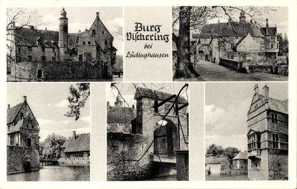 PC Lüdinghausen in Münsterland Westphalia, Vischering Castle
