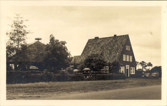 Ak Schwerinsdorf in Ostfriesland, Gaststätte Im Goldenen Stern