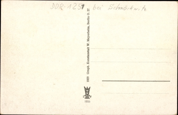 Postcard Gosen Neu Zittau in Brandenburg, Schillerwarte ad Gosener mountains