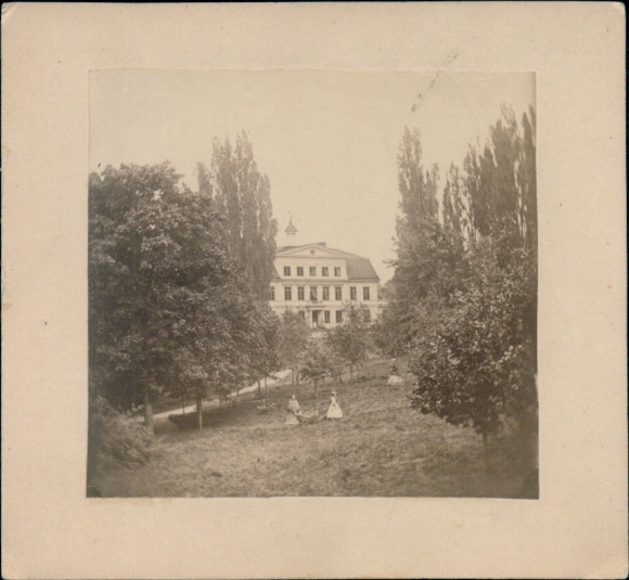foto Stensnäs Zweden, parkgebied, gebouwen