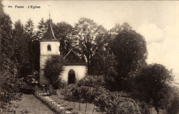 Ak Fenin Frankreich, Kirche