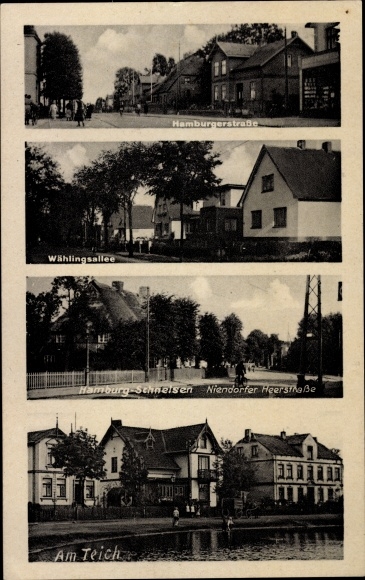PC Hamburg Eimsbüttel Schnelsen, Hamburgerstrasse, wahlingsallee, Niendorfer Heerstrasse, pond