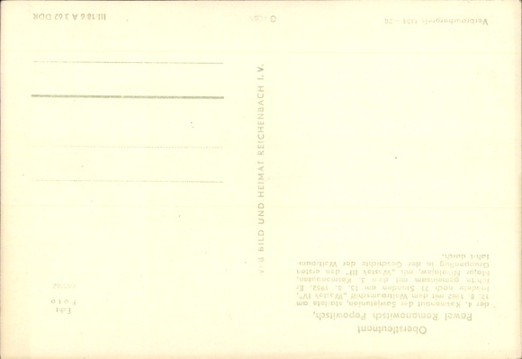 Postcard Cosmonaut Lieutenant Colonel Pawel Romanovich Popovich, portrait