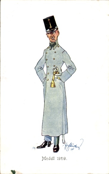 Artysta KP City Types Wiedeń, Mężczyzna w mundurze, BKWI 441-12
