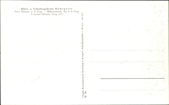 KP Splendor Hohegrete w Westerwaldzie, dom rekonwalescencji, las