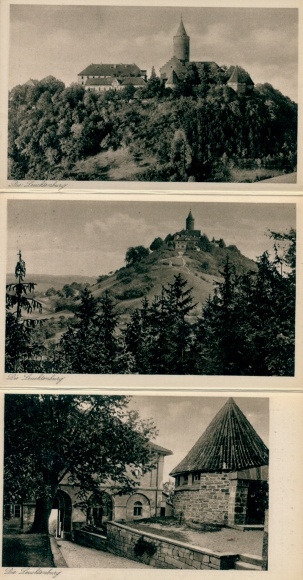 KP Leuchtenburg Schwanewede Dolna Saksonia, zamek w Turyngii, krajobraz, architektura