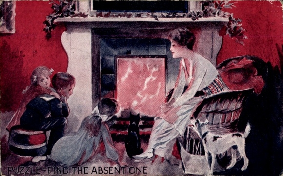 Artist Postcard Puzzle, Find the Absent one
