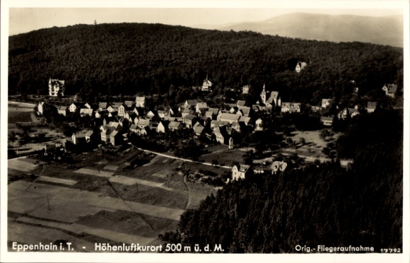 Postcard Eppenhain Kelkheim in the Taunus, aerial photograph