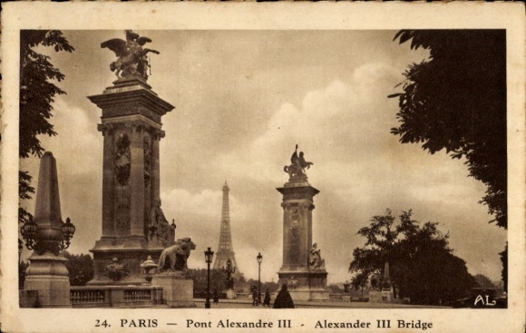 CPA Paris VII, Pont Alexandre III
