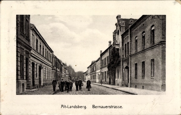 Postcard Altlandsberg in der Mark, Bernauerstraße