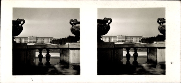 Stereo room image photo Treasures of the Baroque No. 21, Vienna, Schönbrunn Palace