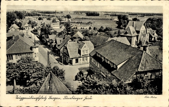 Ak Bergen in der Lüneburger Heide, Truppenübungsplatz