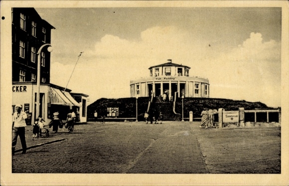 Ak Nordseebad Wangerooge in Ostfriesland, Café Pudding