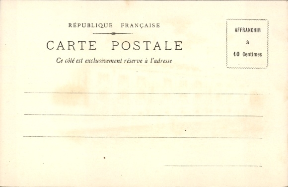 Chromo-Litho Paris, World Exhibition 1900, Porte Binet