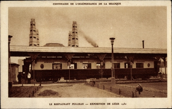 PC Liège Liège Wallonia, exposition, world exhibition 1930, Restaurant Pullman